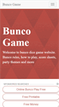 Mobile Screenshot of free-bunco.com